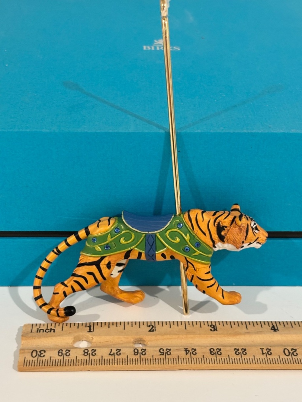 HALLMARK KEEPSAKE WILD Tiger Carousel Ride Christmas ornament special series - Picture 11 of 12